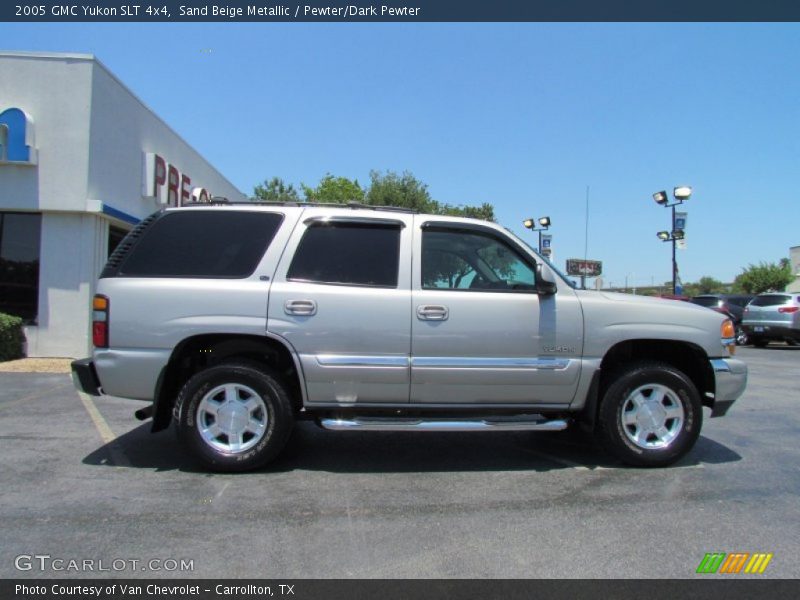 Sand Beige Metallic / Pewter/Dark Pewter 2005 GMC Yukon SLT 4x4