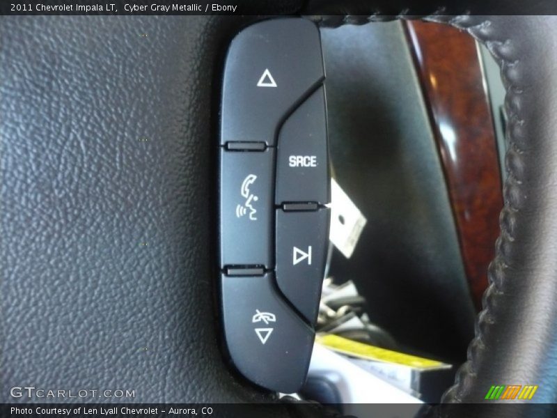 Cyber Gray Metallic / Ebony 2011 Chevrolet Impala LT