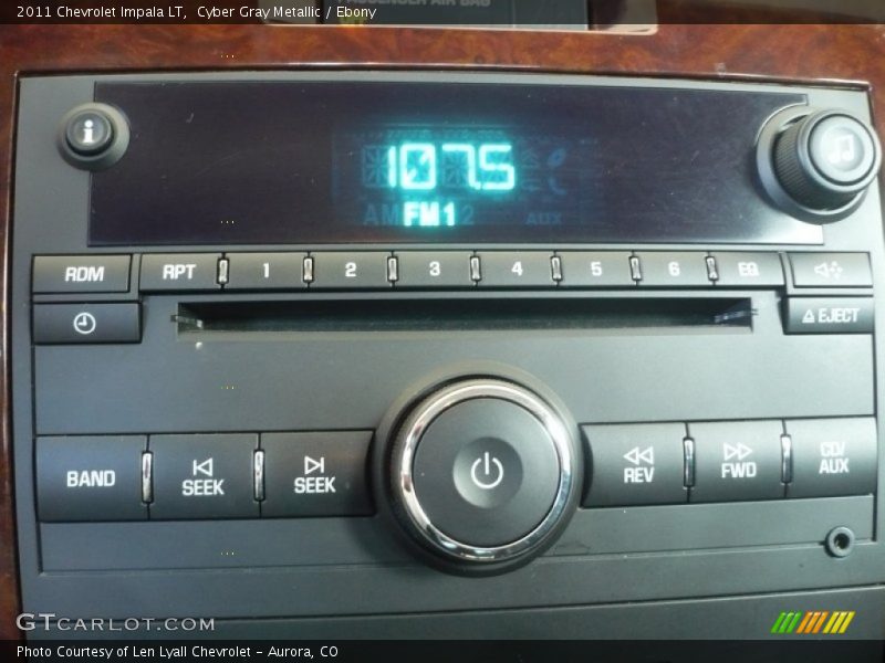 Cyber Gray Metallic / Ebony 2011 Chevrolet Impala LT