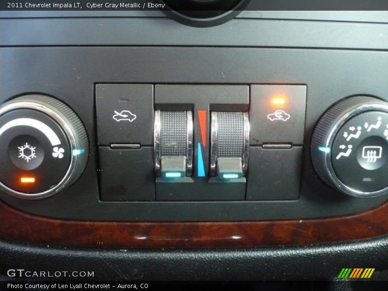 Cyber Gray Metallic / Ebony 2011 Chevrolet Impala LT