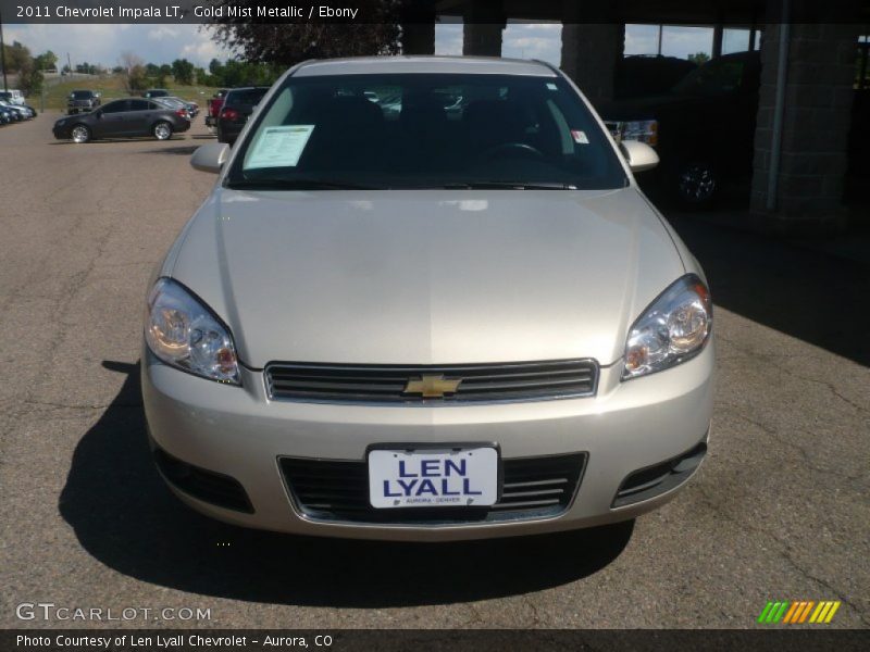 Gold Mist Metallic / Ebony 2011 Chevrolet Impala LT