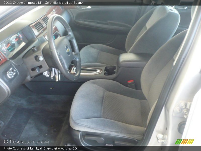 Gold Mist Metallic / Ebony 2011 Chevrolet Impala LT