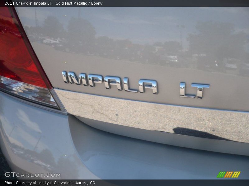 Gold Mist Metallic / Ebony 2011 Chevrolet Impala LT