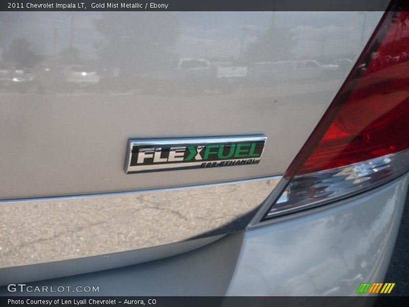 Gold Mist Metallic / Ebony 2011 Chevrolet Impala LT