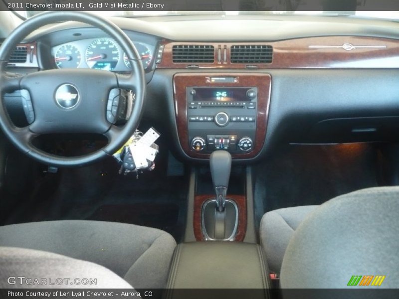 Gold Mist Metallic / Ebony 2011 Chevrolet Impala LT