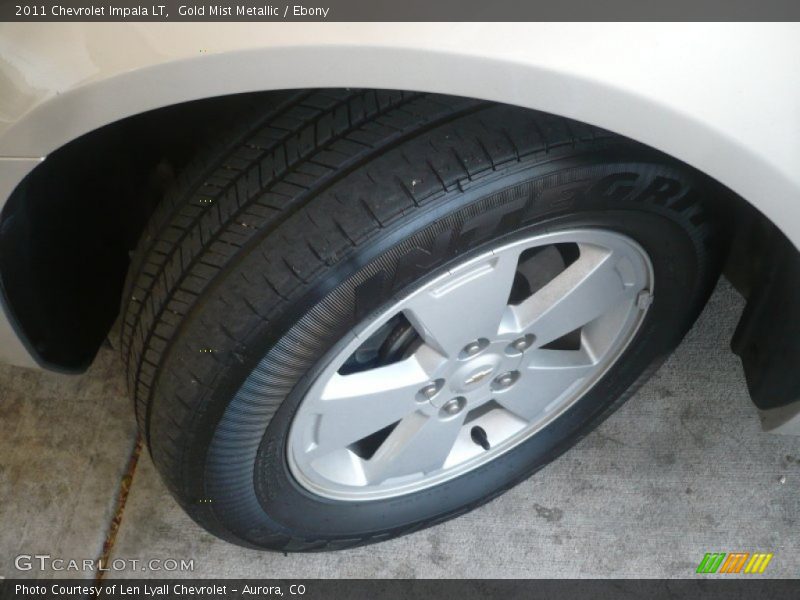 Gold Mist Metallic / Ebony 2011 Chevrolet Impala LT