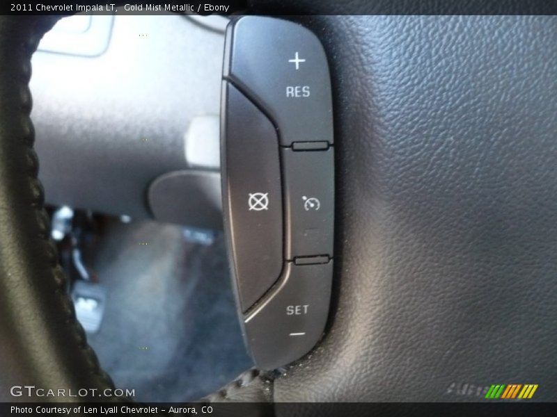 Gold Mist Metallic / Ebony 2011 Chevrolet Impala LT