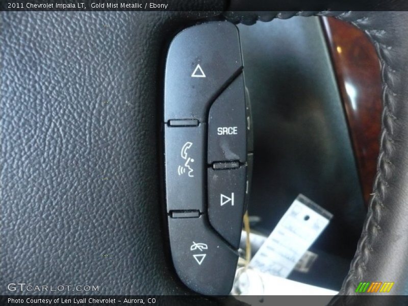 Gold Mist Metallic / Ebony 2011 Chevrolet Impala LT