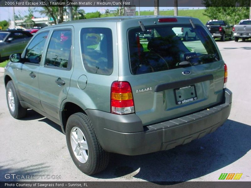 Titanium Green Metallic / Medium/Dark Flint 2006 Ford Escape XLS