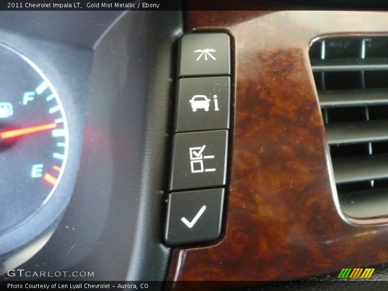 Gold Mist Metallic / Ebony 2011 Chevrolet Impala LT
