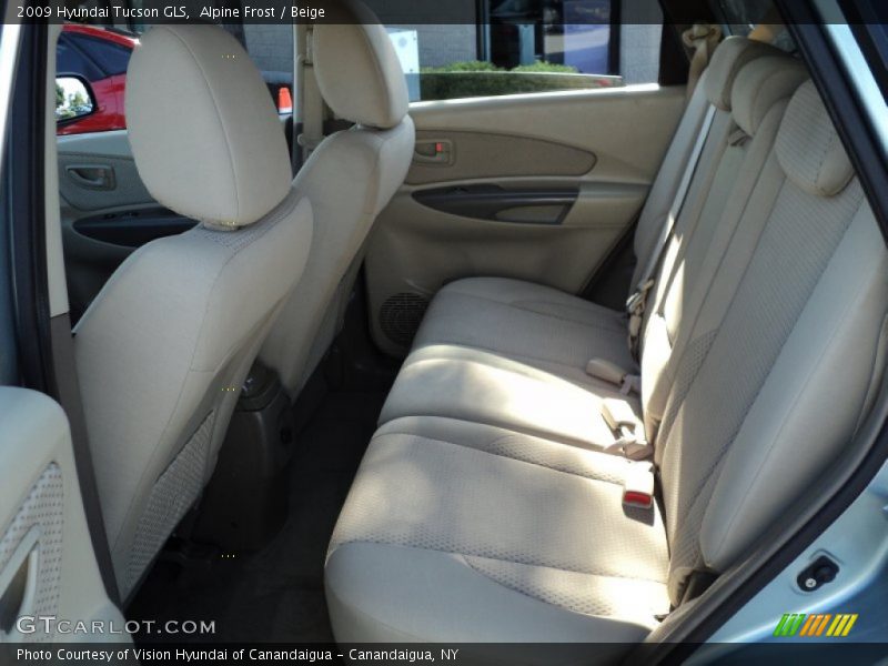  2009 Tucson GLS Beige Interior