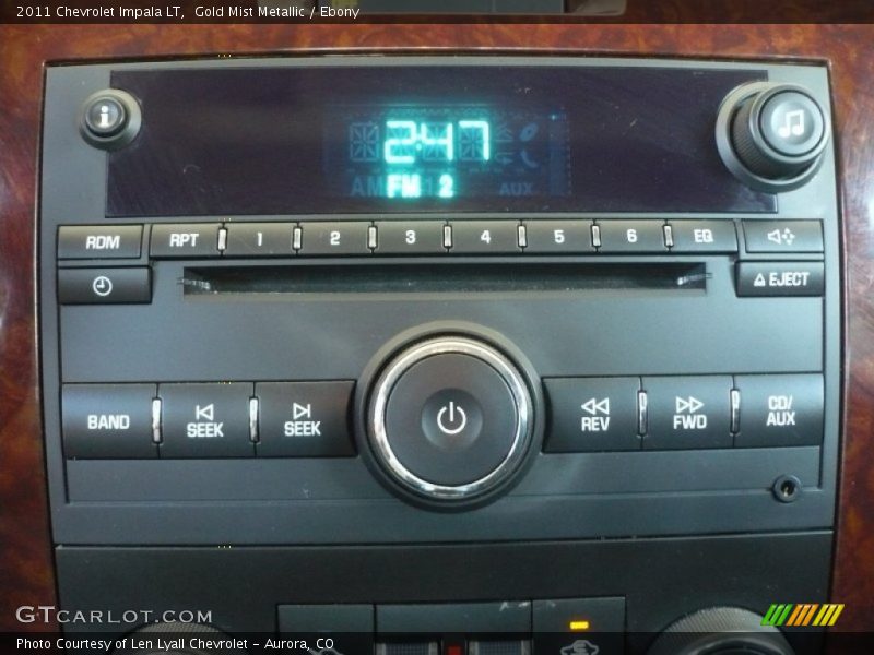 Gold Mist Metallic / Ebony 2011 Chevrolet Impala LT