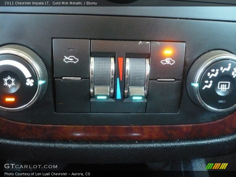 Gold Mist Metallic / Ebony 2011 Chevrolet Impala LT