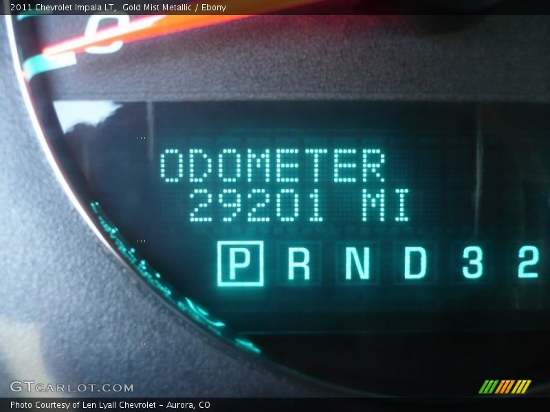 Gold Mist Metallic / Ebony 2011 Chevrolet Impala LT