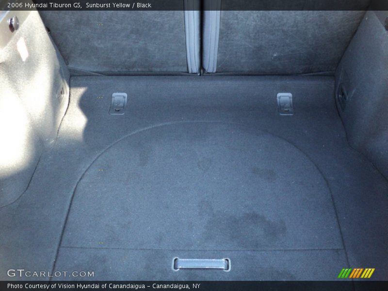 Sunburst Yellow / Black 2006 Hyundai Tiburon GS