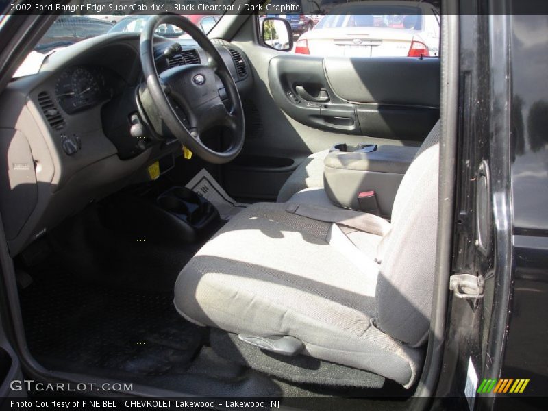 Black Clearcoat / Dark Graphite 2002 Ford Ranger Edge SuperCab 4x4
