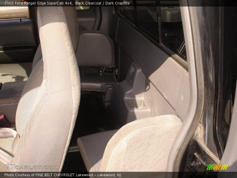 Black Clearcoat / Dark Graphite 2002 Ford Ranger Edge SuperCab 4x4