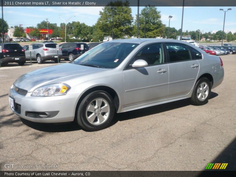 Silver Ice Metallic / Ebony 2011 Chevrolet Impala LT