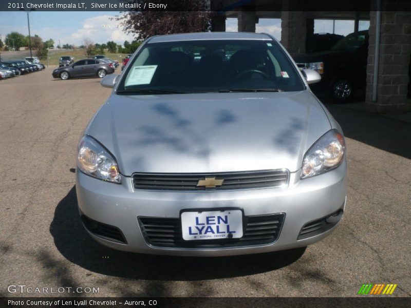 Silver Ice Metallic / Ebony 2011 Chevrolet Impala LT