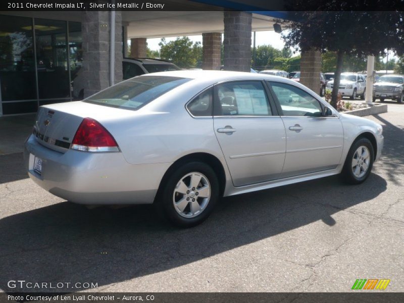 Silver Ice Metallic / Ebony 2011 Chevrolet Impala LT