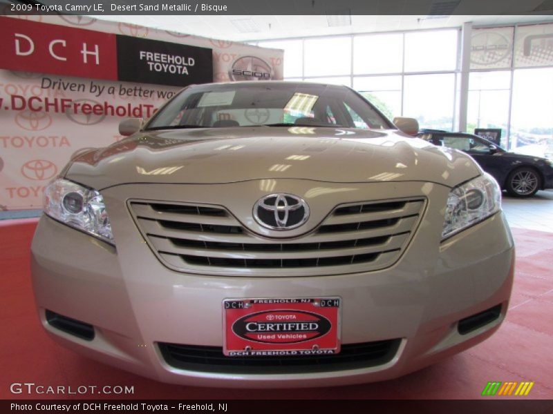 Desert Sand Metallic / Bisque 2009 Toyota Camry LE