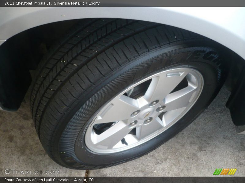 Silver Ice Metallic / Ebony 2011 Chevrolet Impala LT