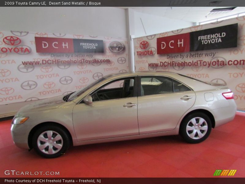 Desert Sand Metallic / Bisque 2009 Toyota Camry LE