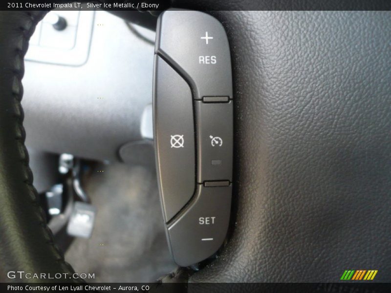 Silver Ice Metallic / Ebony 2011 Chevrolet Impala LT