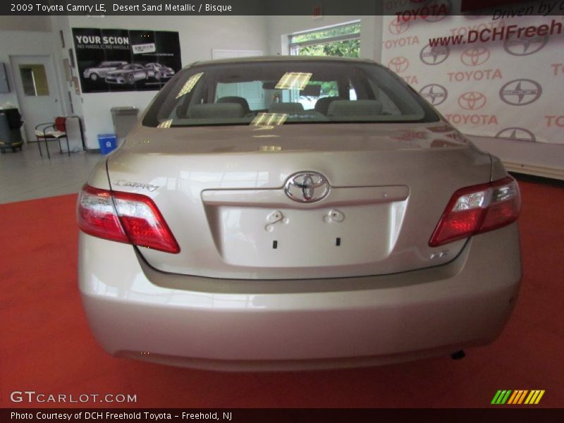 Desert Sand Metallic / Bisque 2009 Toyota Camry LE