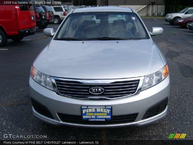 Bright Silver / Gray 2009 Kia Optima LX