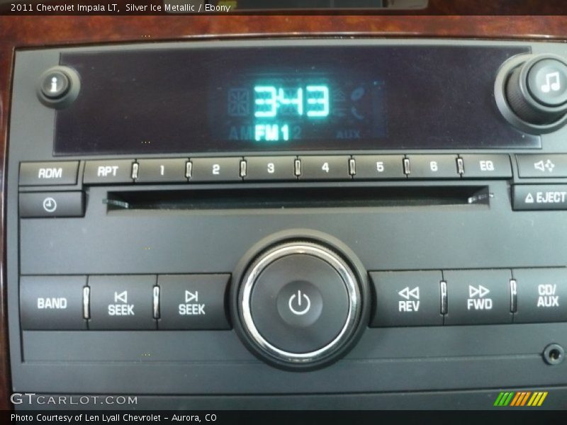 Silver Ice Metallic / Ebony 2011 Chevrolet Impala LT