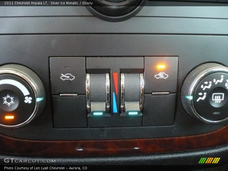 Silver Ice Metallic / Ebony 2011 Chevrolet Impala LT