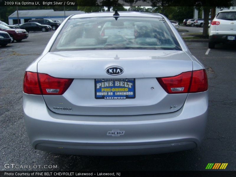 Bright Silver / Gray 2009 Kia Optima LX