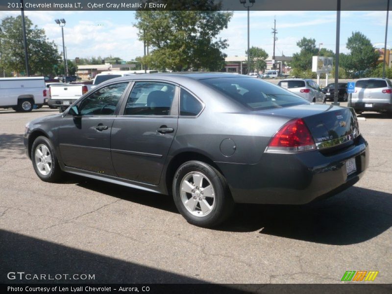 Cyber Gray Metallic / Ebony 2011 Chevrolet Impala LT