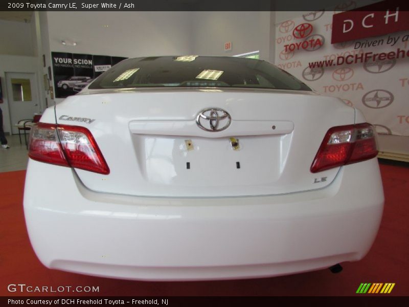 Super White / Ash 2009 Toyota Camry LE
