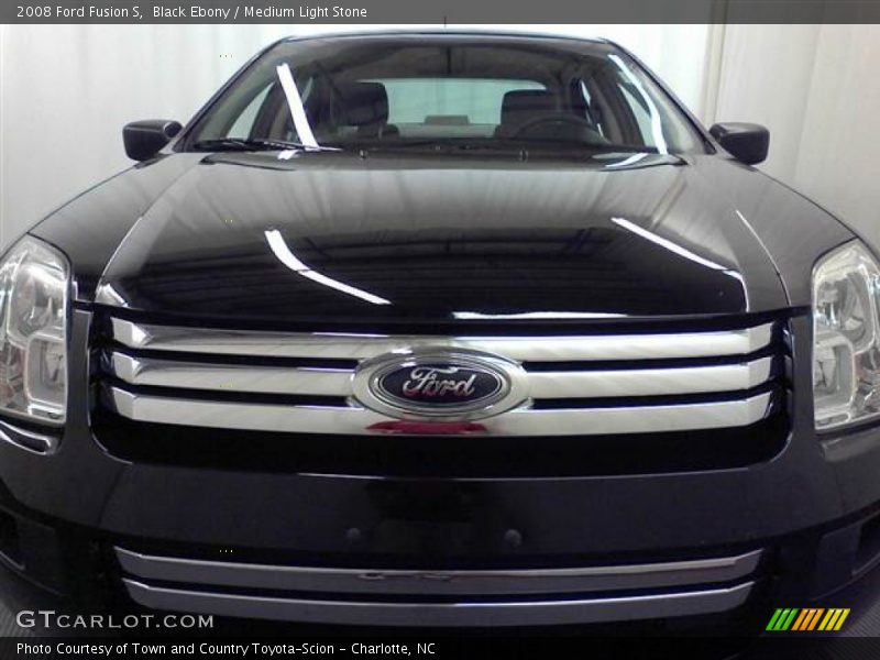 Black Ebony / Medium Light Stone 2008 Ford Fusion S
