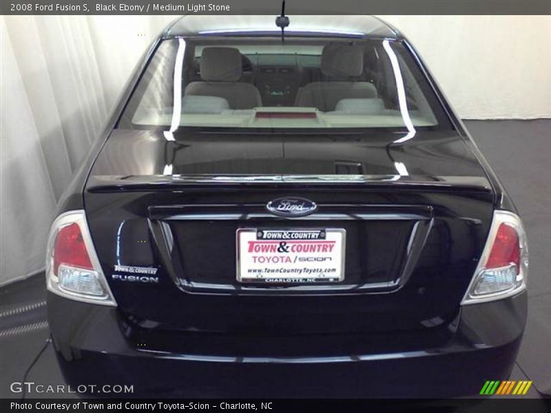 Black Ebony / Medium Light Stone 2008 Ford Fusion S
