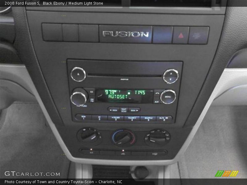 Black Ebony / Medium Light Stone 2008 Ford Fusion S