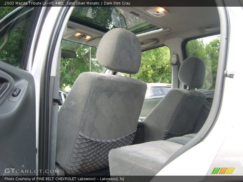 Satin Silver Metallic / Dark Flint Gray 2003 Mazda Tribute LX-V6 4WD