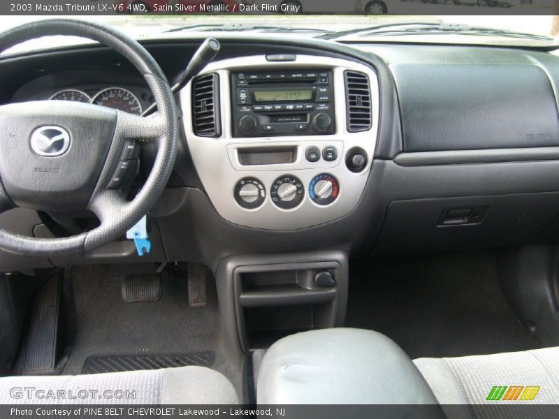 Satin Silver Metallic / Dark Flint Gray 2003 Mazda Tribute LX-V6 4WD