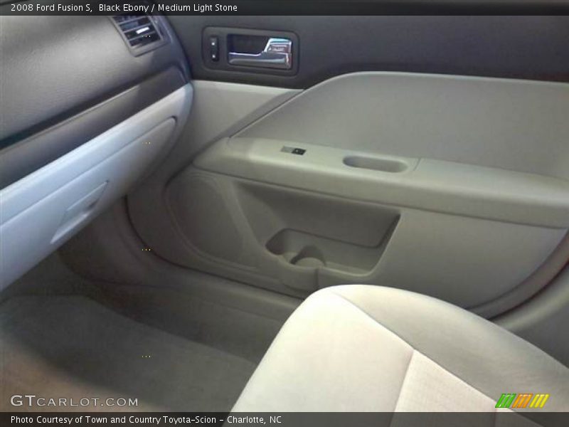 Black Ebony / Medium Light Stone 2008 Ford Fusion S