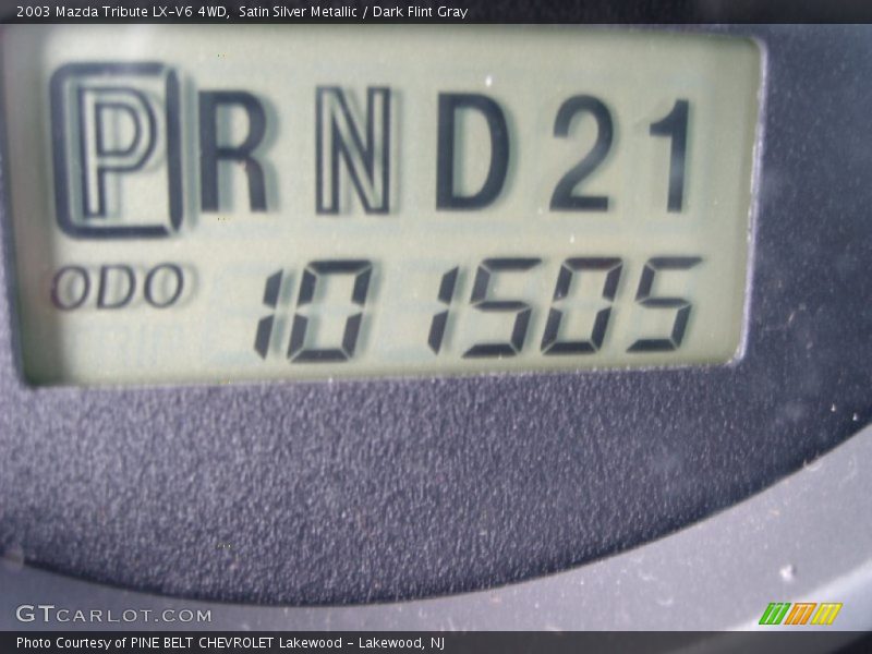 Satin Silver Metallic / Dark Flint Gray 2003 Mazda Tribute LX-V6 4WD