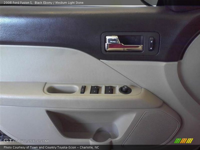 Black Ebony / Medium Light Stone 2008 Ford Fusion S