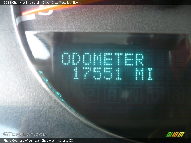 Cyber Gray Metallic / Ebony 2011 Chevrolet Impala LT
