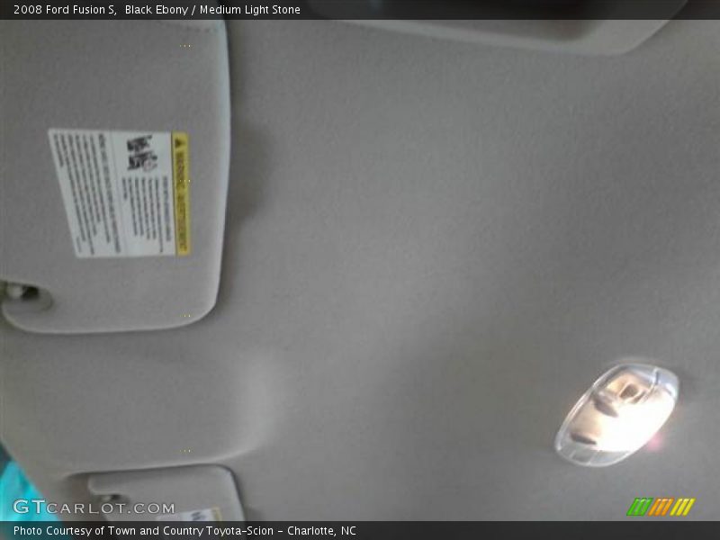 Black Ebony / Medium Light Stone 2008 Ford Fusion S