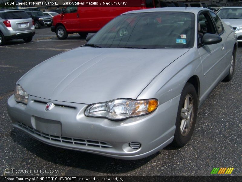 Galaxy Silver Metallic / Medium Gray 2004 Chevrolet Monte Carlo LS