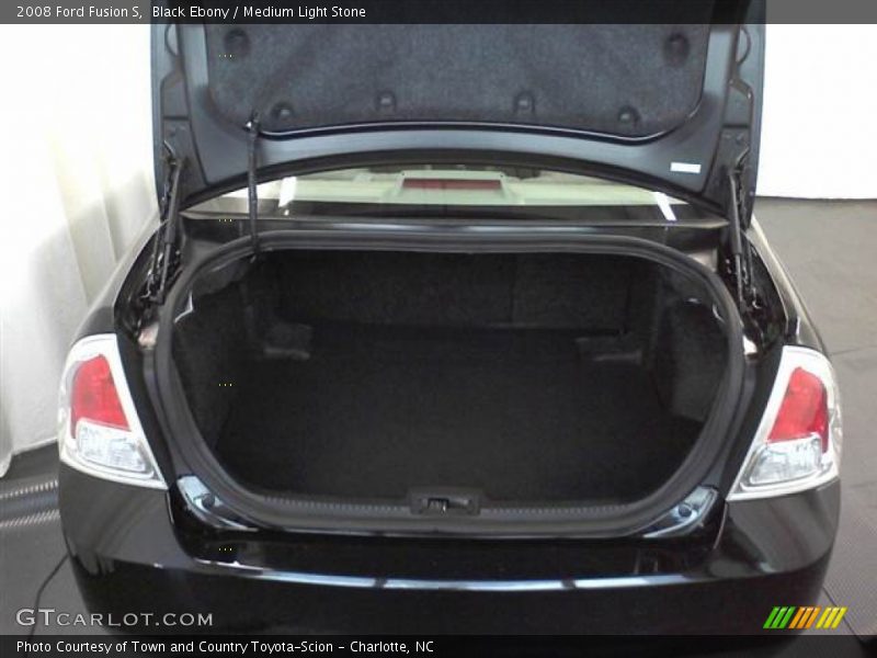 Black Ebony / Medium Light Stone 2008 Ford Fusion S