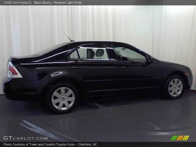 Black Ebony / Medium Light Stone 2008 Ford Fusion S