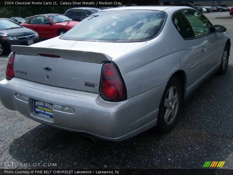 Galaxy Silver Metallic / Medium Gray 2004 Chevrolet Monte Carlo LS