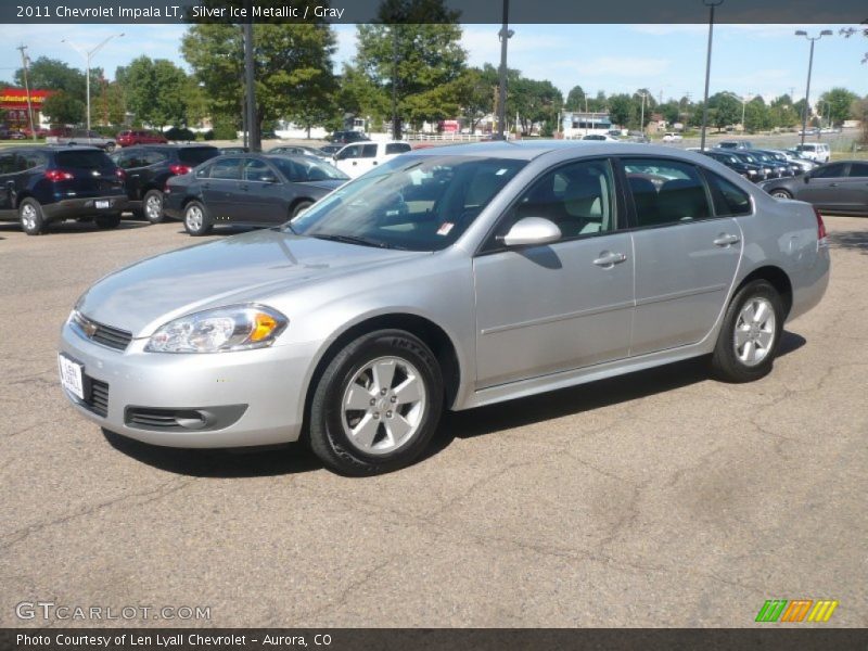 Silver Ice Metallic / Gray 2011 Chevrolet Impala LT